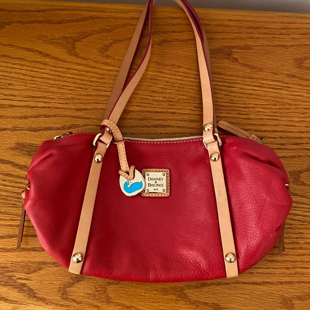 Dooney and Bourke bag- red leather